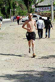 Still running at the Great Wall marathon
