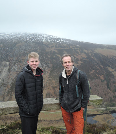 Wicklow with uncle Paul