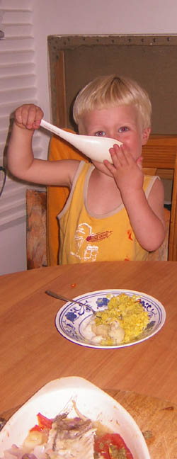 dad's home cooking