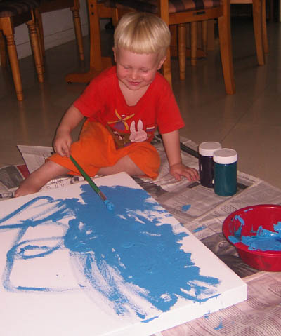 dad's painting