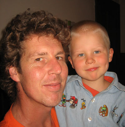 Dad and me